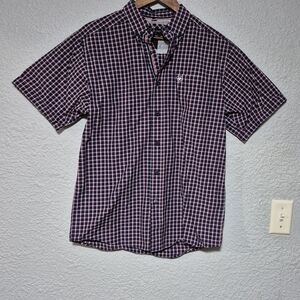 Ariat Pro Series Short Sleeve Button Down Shirt.